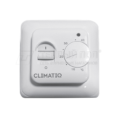 Терморегулятор CLIMATIQ ВТ белый